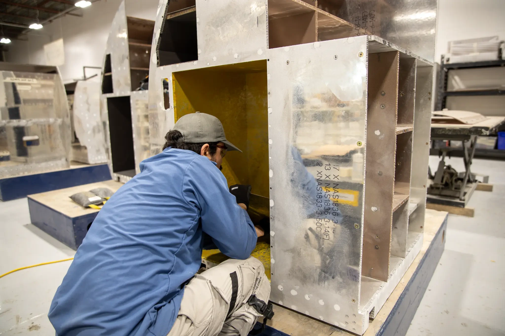 AeroQuest advanced manufacturing facility - aircraft cabin components