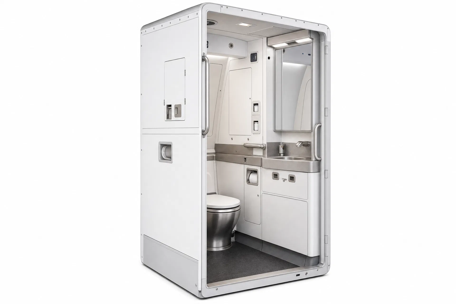 Aircraft lavatory module