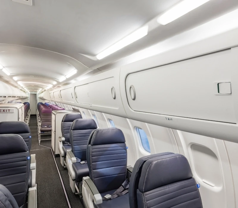 GAL Aerospace CRJ Series cabin interior programs
